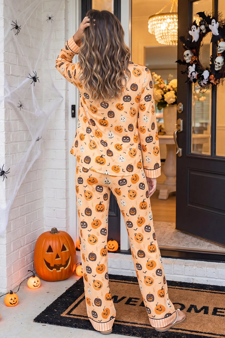 Graphic Halloween Lounge Set