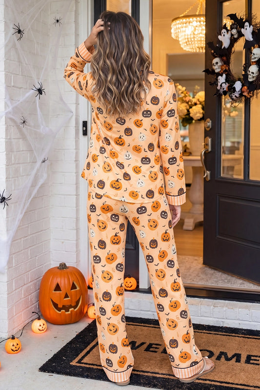 Graphic Halloween Lounge Set